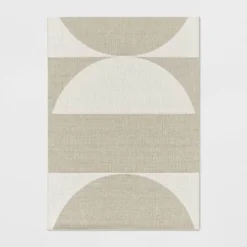 Grace Geo Circle Indoor/Outdoor Rug - Tan - Project 62™ -Project 62 GUEST 009ea3fc 60d7 4cd1 a421 ae157513dd7f