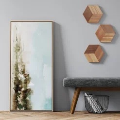 47" X 24" Watercolor Landscape Framed Canvas - Project 62â„¢