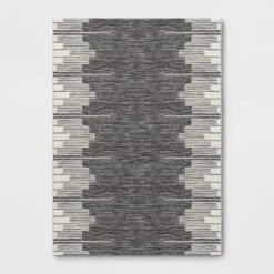 Graphic Steps Outdoor Rug Black - Project 62™ -Project 62 GUEST 411f66c2 f5a4 4000 afbd f7bc554d218a