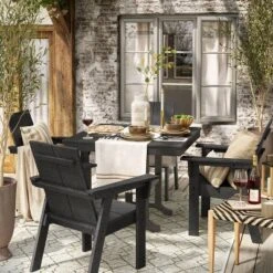 Moore POLYWOOD 35" Farmhouse Square Patio Dining Table - Project 62™ -Project 62 GUEST 45c164fb 3c5b 4e04 a6ac c28b4ed54b1f