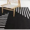 Geo Grace Indoor/Outdoor Rug - Black/White - Project 62™ -Project 62 GUEST 6e4bb5d0 2e74 4a5b a573 60e43a831e1c