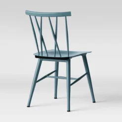 Set Of 2 Becket Metal X Back Dining Chair Light Blue - Project 62™ -Project 62 GUEST 722eb40e 3647 46f6 bfa4 acfdb36d615a