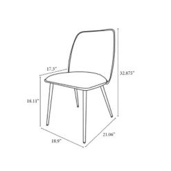 2pk Candelaria Upholstered Dining Chairs - Project 62™ -Project 62 GUEST 7569ffe9 a304 4236 bcf6 984eb2a59dcb