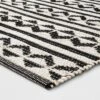 2'6"x4' Geometric Woven Accent Rug Black - Project 62™ -Project 62 GUEST 7d6f80ba dae7 432d 81ef 877bce2215c9
