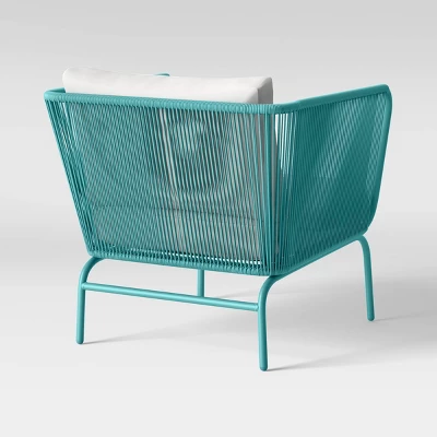 Fisher 2pk Patio Club Chairs -Blue-Green - Project 62™ 6 Fisher 2pk Patio Club Chairs -Blue-Green - Project 62™ - Image 4