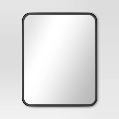 24" X 30" Rectangular Decorative Wall Mirror With Rounded Corners - Project 62™ 6 24" X 30" Rectangular Decorative Wall Mirror With Rounded Corners - Project 62™ - Image 4