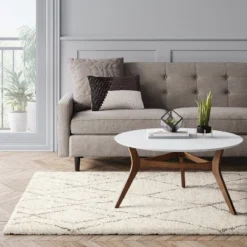 Diamond Patterned Shag Woven Rug - Project 62 -Project 62 GUEST 9876b084 ec29 452b 8fca 2b65aaed42dc