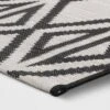 5' X 7' Outdoor Rug Diamond Black - Project 62™ -Project 62 GUEST a42aef61 56ae 477b a9c3 d11373317920