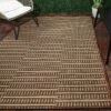 Shifted Geo Stripe Outdoor Rug Tan - Project 62™ -Project 62 GUEST ab64ea52 7947 40c2 aa2f 42021152edf5