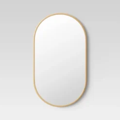 16" X 28" Metal Oval Pill Mirror - Project 62™ -Project 62 GUEST ac1a0369 9fed 4f6b 991e 2e92167e9794