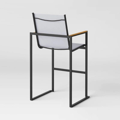 Henning 2pk Bar Height Patio Chairs - White - Project 62™ 5 Henning 2pk Bar Height Patio Chairs - White - Project 62™ - Image 3