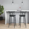 Set Of 2 Becket Metal X Back Barstool Black - Project 62™ 2 Set Of 2 Becket Metal X Back Barstool Black - Project 62™ -Project 62 GUEST b994960d 4d8b 4392 82d9 5f048cebdd8b