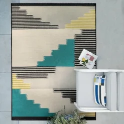 5' X 7' Outdoor Rug Modern Tapestry - Project 62™ -Project 62 GUEST be7bc79f 1351 4d5d 83dc 8d22438c1251