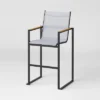 Henning 2pk Bar Height Patio Chairs - White - Project 62™