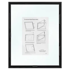 8" X 10" Float Thin Gallery Frame Black - Project 62™ -Project 62 GUEST d1b9f93b 2f82 428d ad04 45144f931102