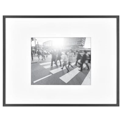 Thin Gallery Matted Photo Frame Black - Project 62™ 7 Thin Gallery Matted Photo Frame Black - Project 62™ - Image 5