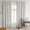 1pc Blackout Doral Window Curtain Panel Cream - Project 62™ -Project 62 GUEST fac8e28b f6d3 4ac3 84be 0240f228f8e2